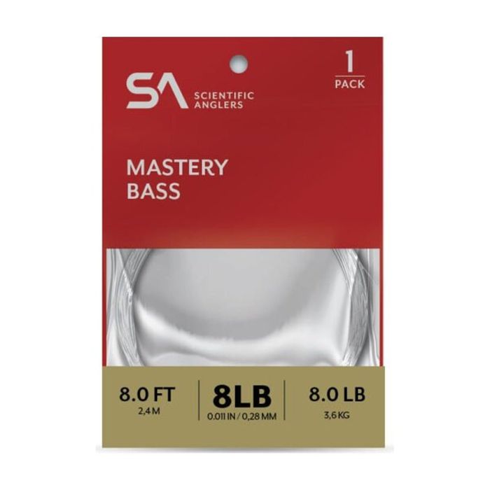 Поводковый материал Scientific Anglers Mastery Bass Leader - 1 Pack