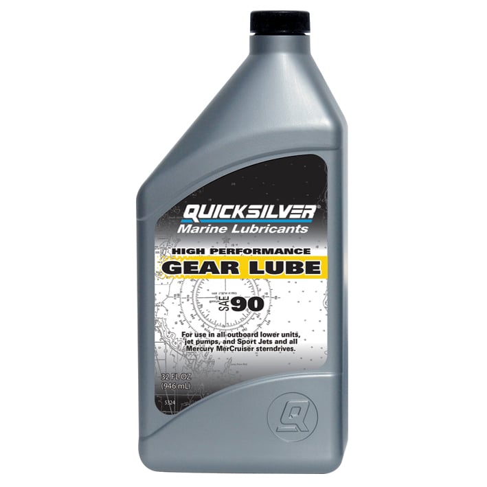 Запчасть лодочного мотора Quicksilver High-Performance Gear Lube 32 oz.