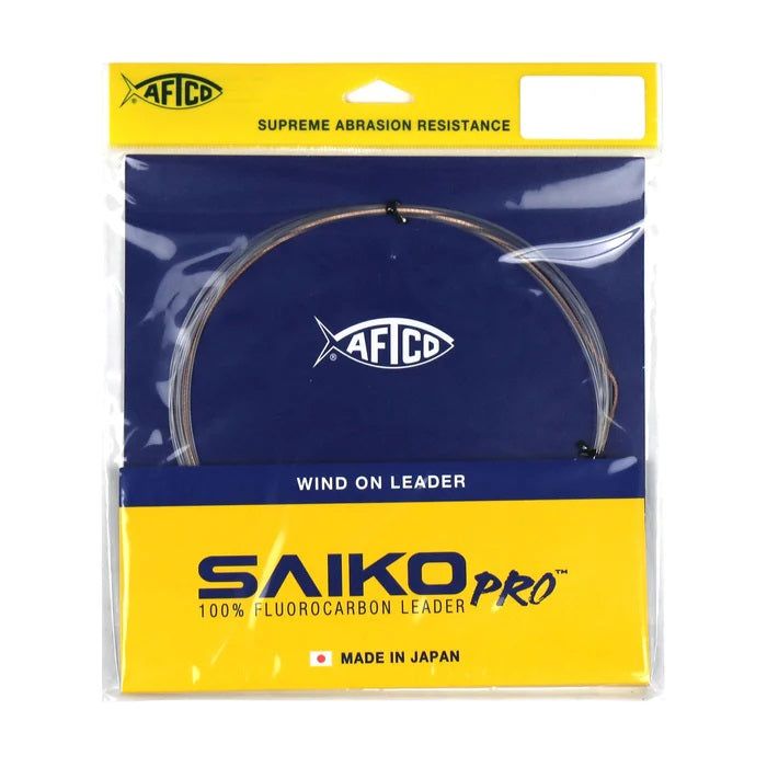 Флюорокарбоновая леска AFTCO Saiko Pro Fluorocarbon Wind On Leader