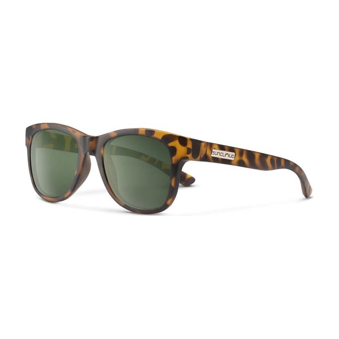 Поляризационные очки Suncloud Leeway - Matte Yellow Tortoise - Polarized Gray Green Lens