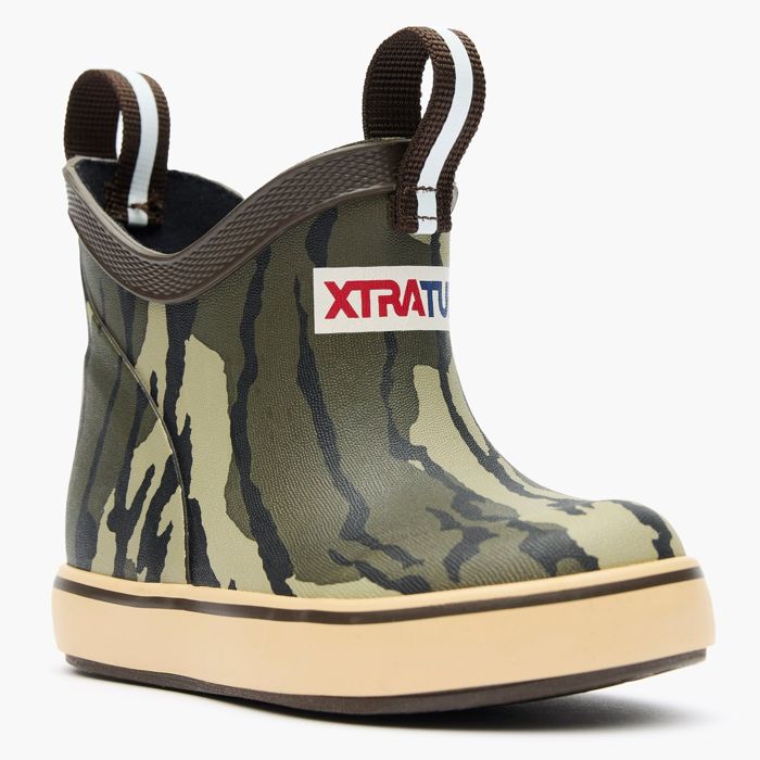 Палубные сапоги Xtratuf Kids' Mossy Oak(R) Bottomland Ankle Deck Boot