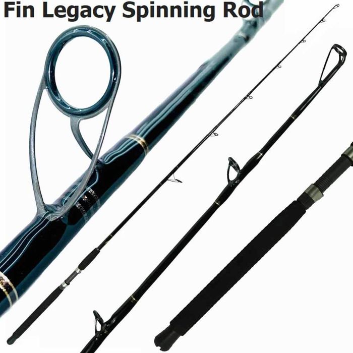 Спиннинговое удилище Blackfin Rods Fin 17 K Guides 7Ft 12-20Lb Spinning Rod