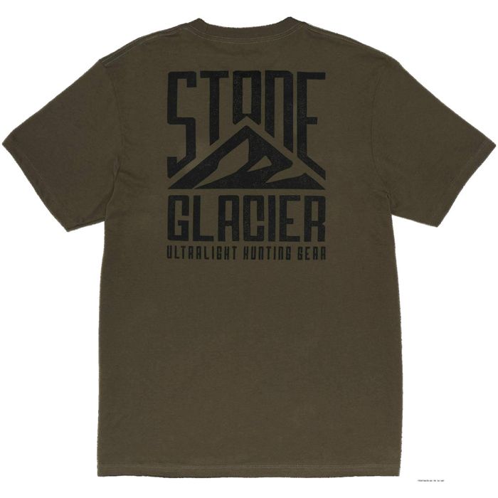 Рыболовная рубашка Stone Glacier SG Lockup Mountain T-Shirt - Past Season