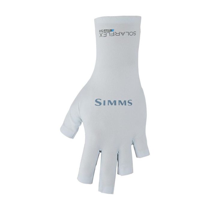 Перчатки Simms SolarFlex Sun Gloves - Bimini Blue