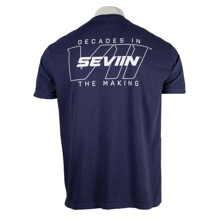 Рыболовная рубашка ATS SEVIIN Navy Comfort Colors Tee