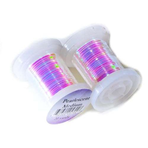 Аттрактант Flat Tinsel Pearlescent - Hareline