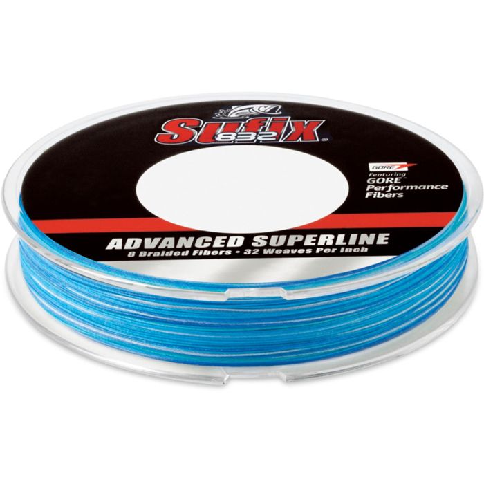 Плетёный шнур Sufix 832 Advanced Superline Braided Fishing Line (3500 yd Spools)