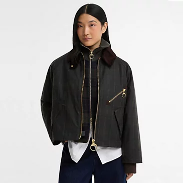Непромокаемая одежда Barbour Arlene Checked Waxed Jacket
