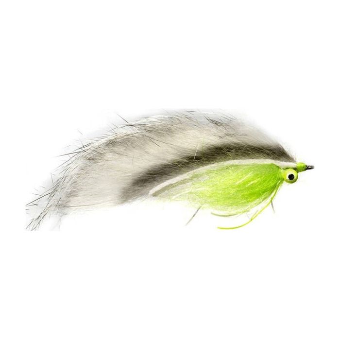 Готовая оснастка Fulling Mill Moore's Hi-Lo - Chartreuse & White - Brass