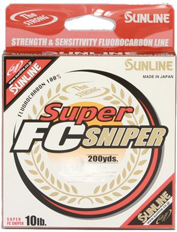 Sunline Super FC Sniper флюорокарбон 8 lb 200 ярдов