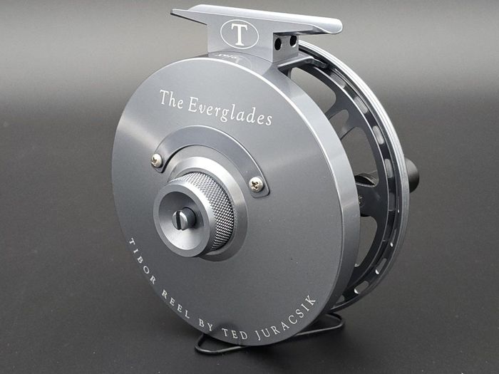 Нахлыстовая катушка Tibor Everglades Fly Reel - Graphite Grey