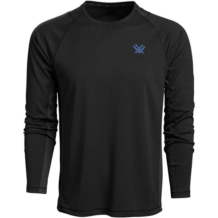 Рыболовная рубашка Vortex Optics Vortex Men's Weekend Rucker Long Sleeve Shirt - Black - M