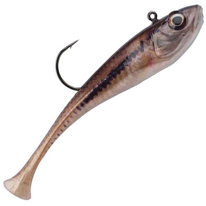 Свимбейт Berkley PowerBait Power Switch Soft Swimbait - HD Blacknose Shiner, 3in, 3/8oz, 3
