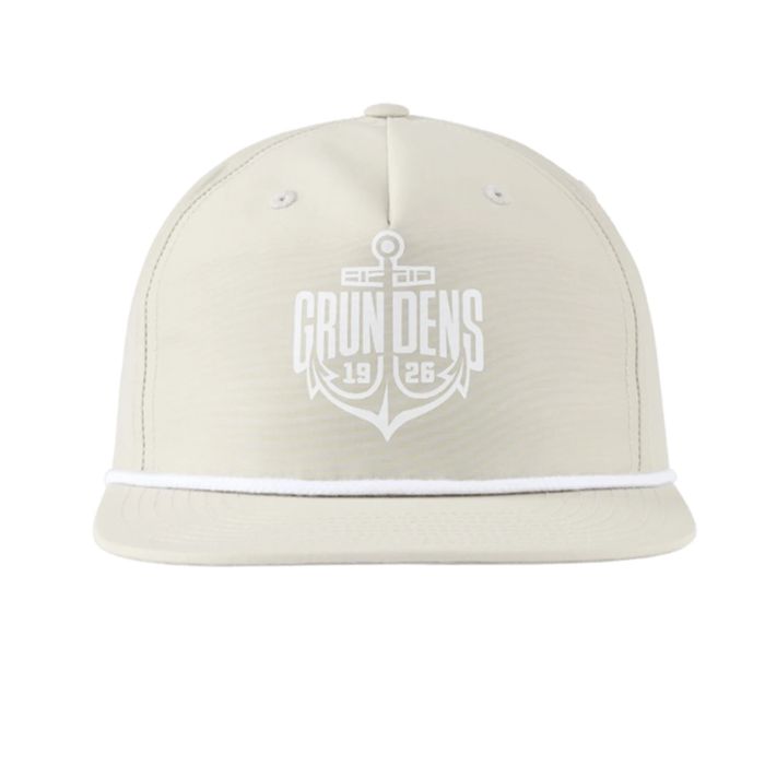 Головной убор Grundens Logo Anchor Rope Trucker Hat Oyster
