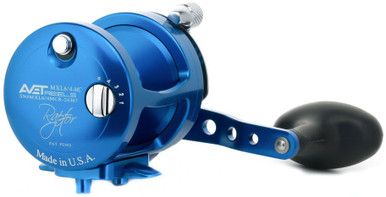 Катушка Avet MXL 6/4 MC Raptor 2-Speed Lever Drag, синяя