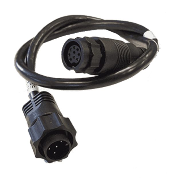 Датчик эхолота Navico Lowrance 9 Pin Black Transducer To 7 Pin Blue Adapter 000-12571-001