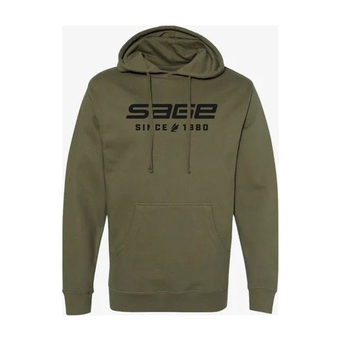 Рыболовная рубашка Sage Since 1980 Hoodie - Army