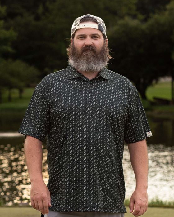 Рыболовная рубашка Duck Commander x Acres Down South Duck Call Polo