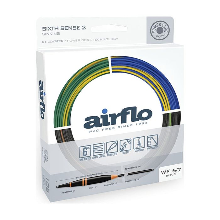 Нахлыстовый шнур Airflo Sixth Sense 2 Sink 3 Fly Line