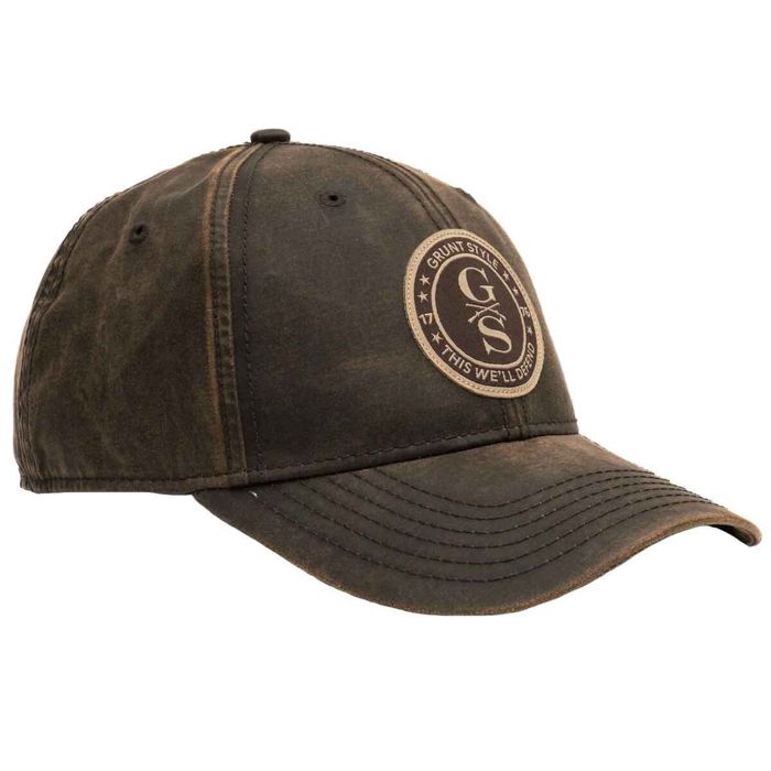 Головной убор Grunt Style Men's Defender Seal Waxed Adjustable Hat - Tan - One Size Fits M