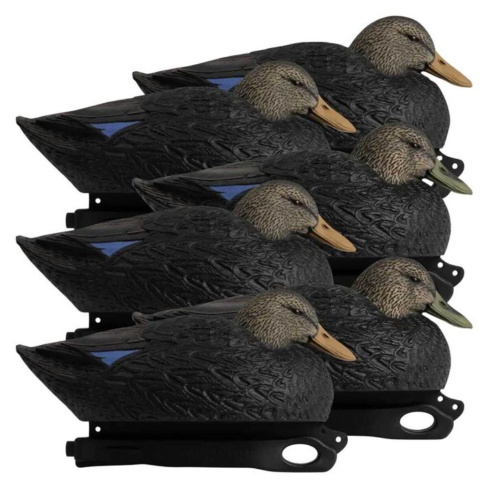 Чучело Hardcore Rugged Series Magnum Black Duck Decoys - 6 Pack