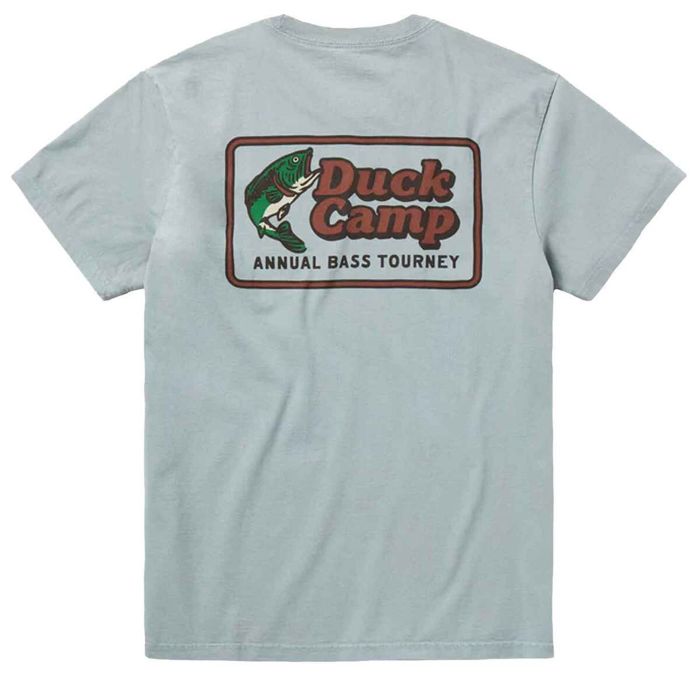 Рыболовная рубашка Duck Camp Men's Bass Tourney Short Sleeve Casual Shirt