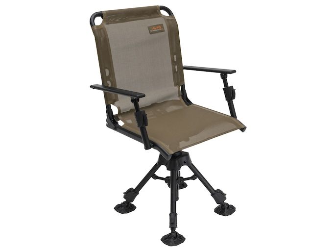 Кемпинговая мебель ALPS OutdoorZ Stealth Hunter Deluxe Swivel Blind Hunting Chair Brown