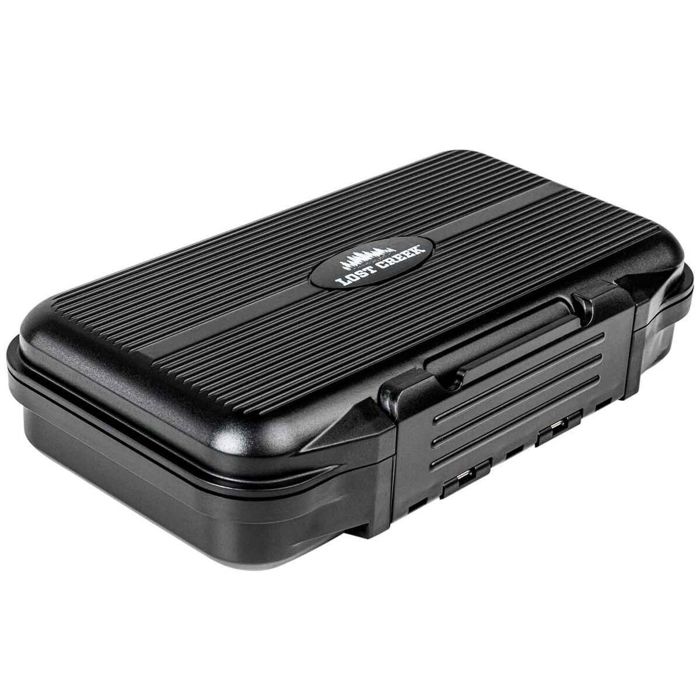 Коробка для мушек Lost Creek Large Black Swingleaf Fly Box