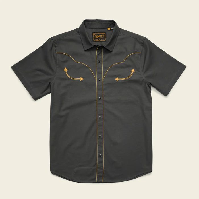 Рыболовная рубашка Howler Bros Broncbuster Snapshirt ~ Antique Black