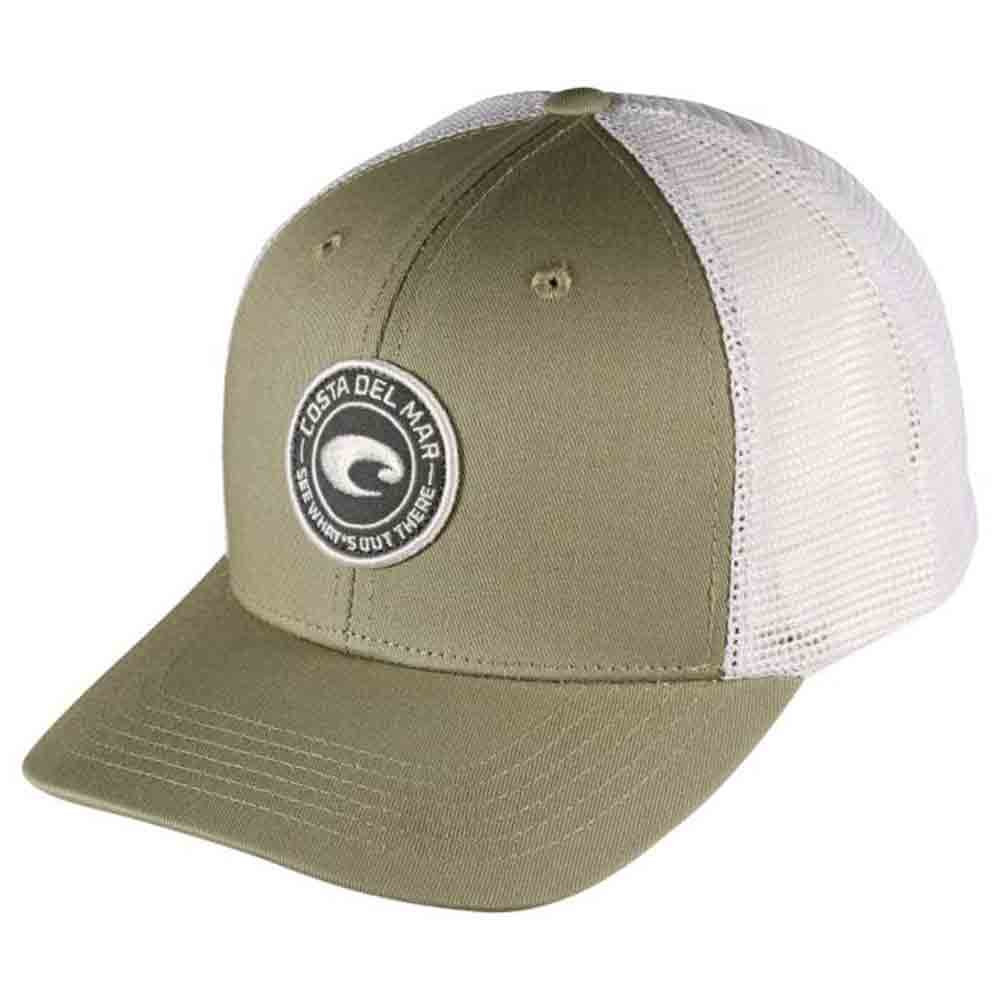 Головной убор Costa Medallion Twill Trucker Hat Moss