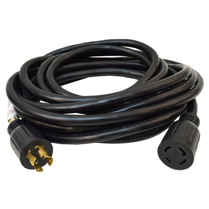 Удлинитель для генератора Valterra Mighty Cord Generator 30 Amp 4 Pole Extension Cord, 25'