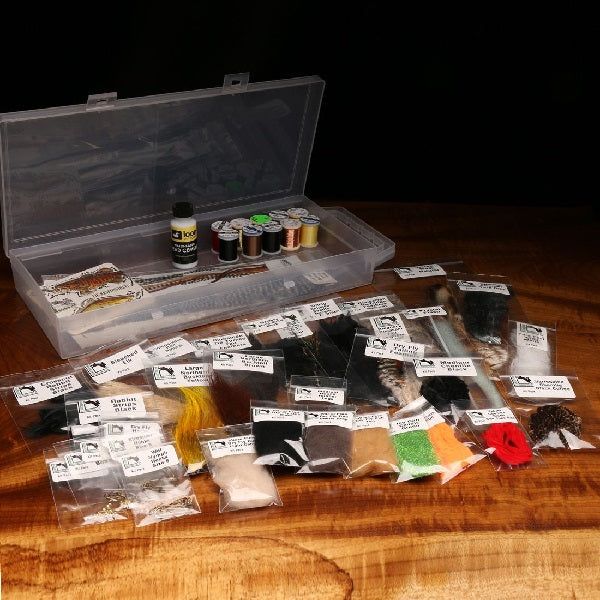 Материал для вязания мушек Fly Tying Material Kit--Hareline