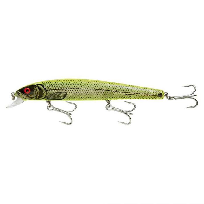 Джеркбейт Bomber Saltwater Grade Heavy Duty Long A Hard Jerkbait - Silver Flash/Chartreuse