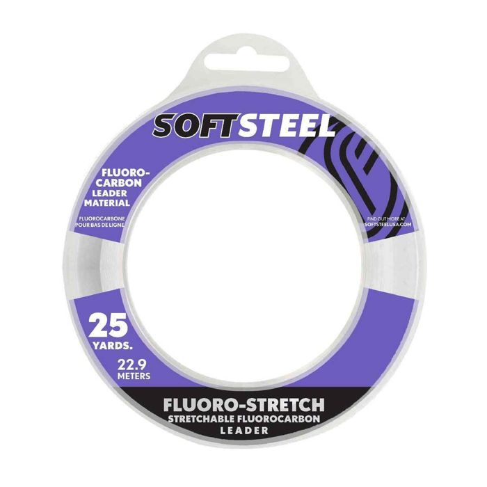 Поводковый материал Okuma Soft Steel Fluoro Stretch Fluorocarbon Leader