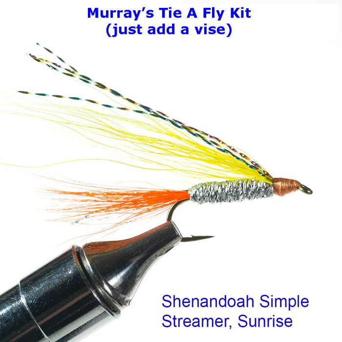 Мушки Murray's Fly Shop Shenandoah Sunrise Streamer Fly Tying Kit
