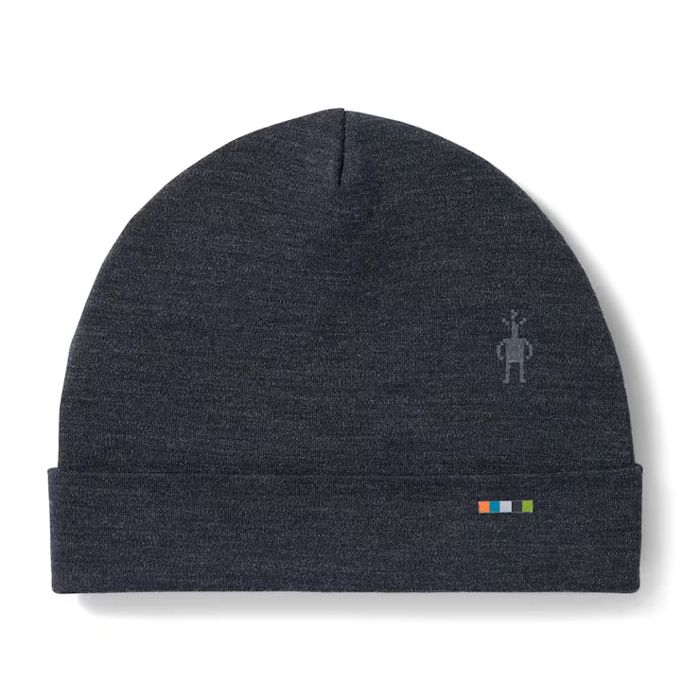 Термобельё Smartwool - Thermal Merino Reversible Cuffed Beanie - Charcoal