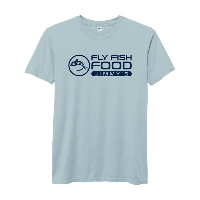 Рыболовная рубашка Fly Fish Food Jimmy's Logo Tee - Blue Fog