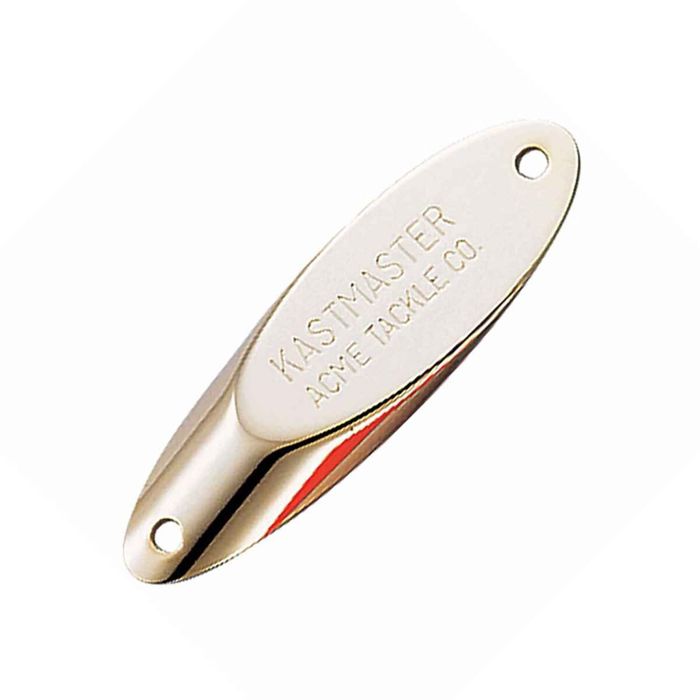 Колеблющаяся блесна Acme Tackle Company KASTMASTER Casting Spoon - Gold, 3/8oz