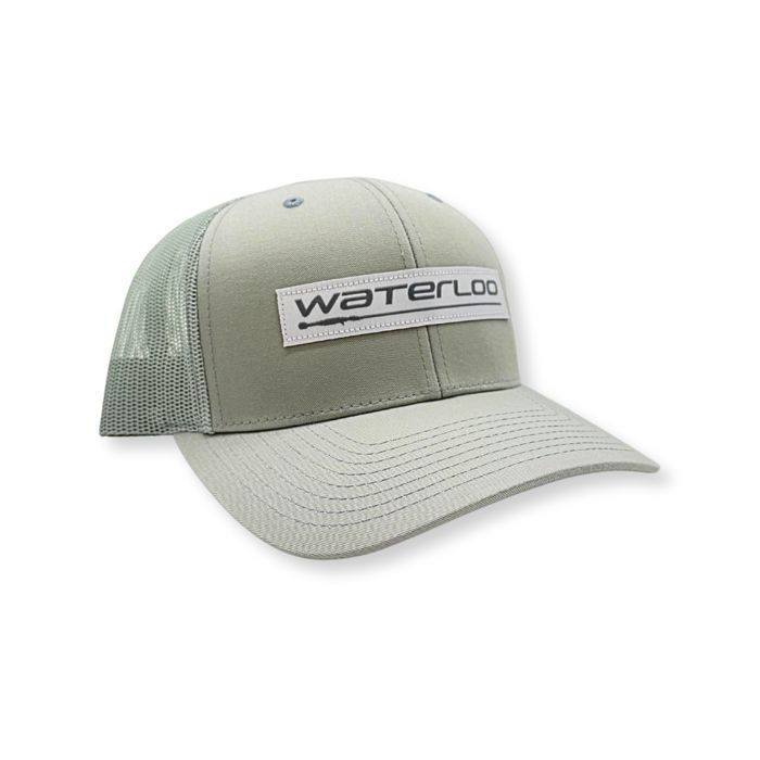 Кепка Richardson Waterloo Quarry Cap - Light Grey Performance Logo