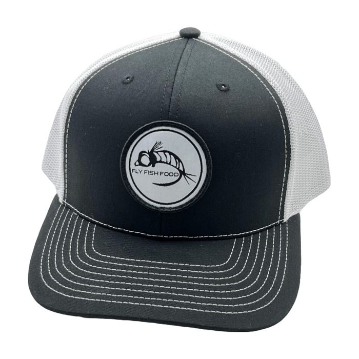 Головной убор Four Season Co Fly Fish Food Logo Hat - Black White Stitching