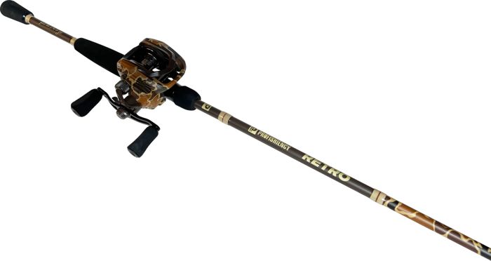 Комплект удилище + катушка ProFISHiency Retro 7 ft MH Freshwater Baitcast Combo Rod