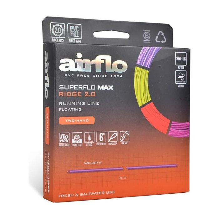 Нахлыстовый шнур Airflo Superflo Max Ridge 2.0 - Floating Running Line