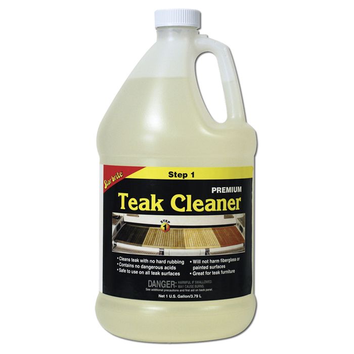Средство для лодки Star brite Premium Teak Cleaner (Step 1), 1 Gallon