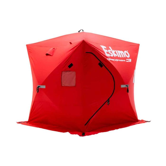 Палатка для зимней рыбалки Eskimo Quickfish 3 Hub Ice Fishing Shelter