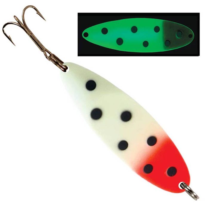 Зимняя приманка Acme Tackle Company KASTMASTER Moonshine Glow Ice Fishing Spoon