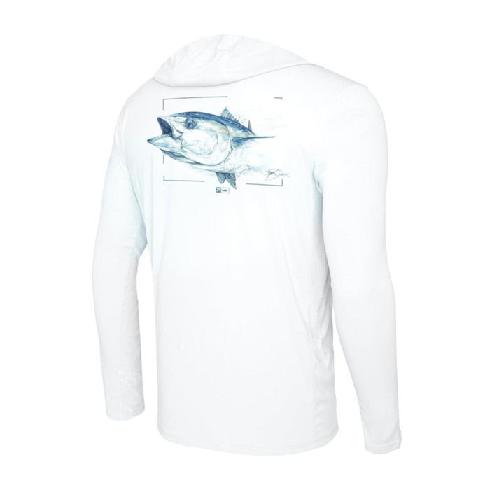 Рыболовная рубашка Pelagic Vaportek Goione Tuna Hooded Fishing Shirt