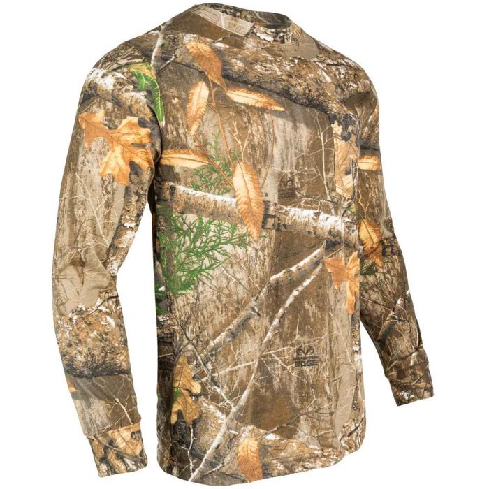 Рыболовная рубашка Rustic Ridge Men's Realtree Edge Long Sleeve Hunting Shirt