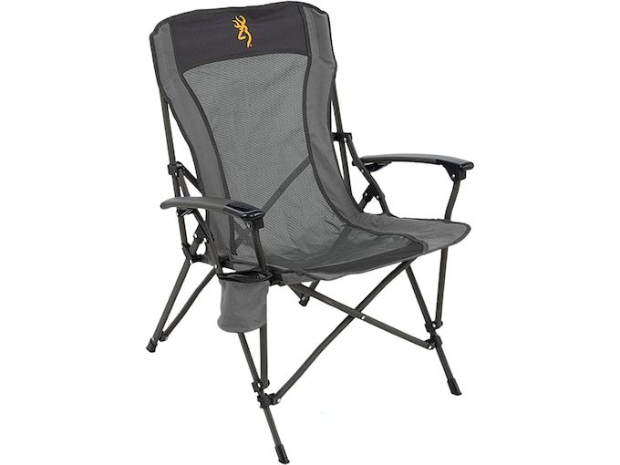 Кемпинговая мебель Browning Fireside Folding Chair Charcoal/Gray/Gold