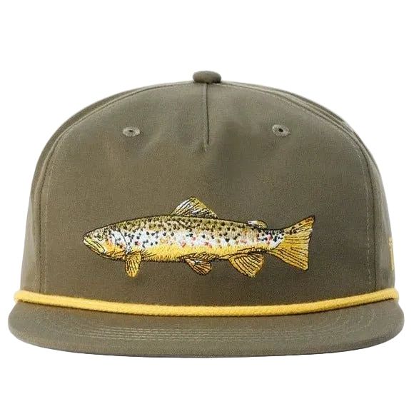 Головной убор Duck Camp Grandpa Brown Trout Hat - Military Green