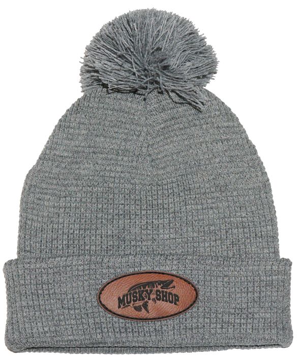 Головной убор Musky Shop Pom Beanie Light Heather